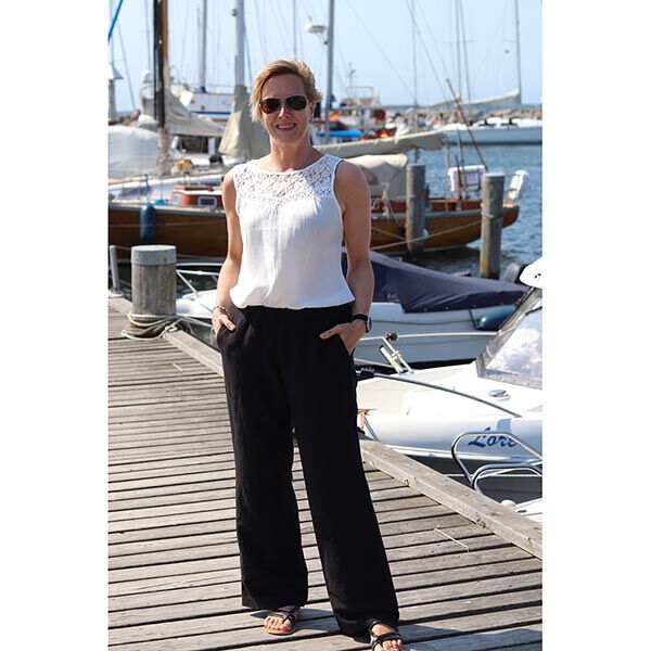 Palazzo pants | Lillesol & Pelle No. 82 | 34-58,  image number 9
