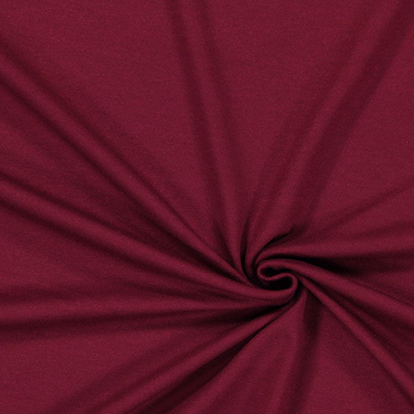 Medium Viscose Jersey – burgundy,  image number 1