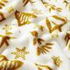 Cuddly fleece, Christmas – white/gold,  thumbnail number 2