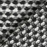 Boucle Knit Nobbly fancy yarn – black/white,  thumbnail number 4