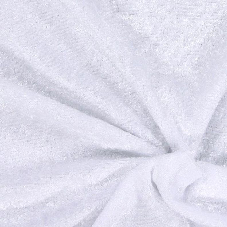 Panne velvet – white,  image number 1