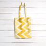 Ikat print coated cotton – yellow/white,  thumbnail number 7