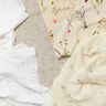 Double Gauze/Muslin Broderie Anglaise Flowers – white,  thumbnail number 5