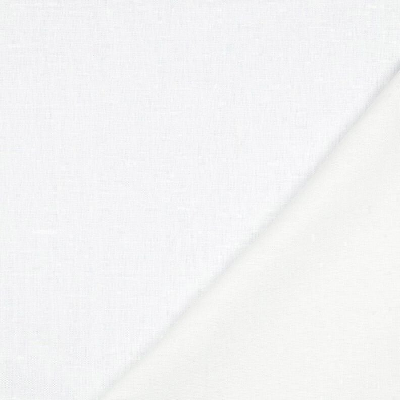 European Linen Plain – white,  image number 3