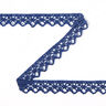 Bobbin Lace (13mm) 3 – navy blue,  thumbnail number 1