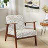 Upholstery Fabric Jacquard Zebra – anemone/natural,  thumbnail number 7