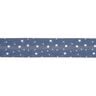 Bias binding Stars Organic cotton [20 mm] – navy blue,  thumbnail number 1