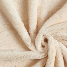 high-quality solid-color faux fur – cashew, 