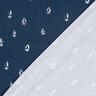 Cotton Jersey sketched sailing boats – navy blue,  thumbnail number 4