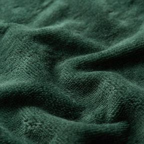 Cosy Towelling Bamboo Plain – dark green, 