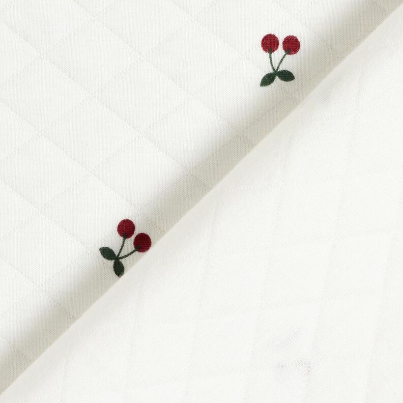 Doubleface Cherries – ivory, image number 4