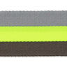 Neon Bag Strap Webbing [ 40 mm ] – neon yellow/grey,  thumbnail number 4
