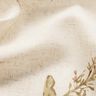 Curtain Fabric Voile Delicate branches – natural/dark pine,  thumbnail number 5