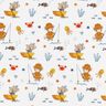 Cotton Poplin Bear and Mouse by the Sea – white,  thumbnail number 1