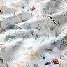 Cotton Poplin Pond life Digital Print – white/baby blue,  thumbnail number 2