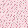 Decorative cotton twill fabric, mini hearts – light pink,  thumbnail number 1