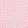 Decorative cotton twill fabric, mini hearts – light pink,  thumbnail number 1