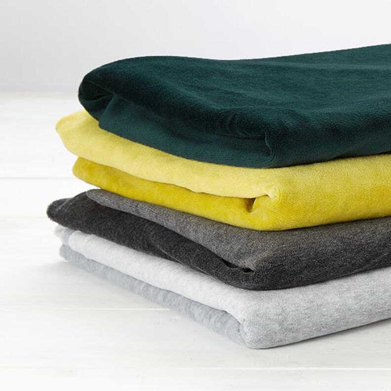 Plain Nicky Velour – dark green, image number 4