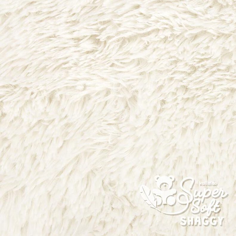 SHAGGY Plush [1 M X 0,75 M | Flor: 20 MM] - off-white | Kullaloo,  image number 2