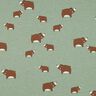 Cotton Jersey Bears | Poppy Fabrics – reed/chestnut,  thumbnail number 1