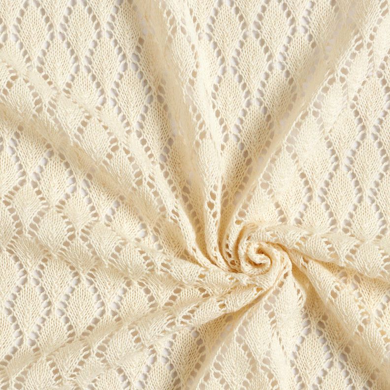 Knit Fabric Crochette – offwhite, image number 4