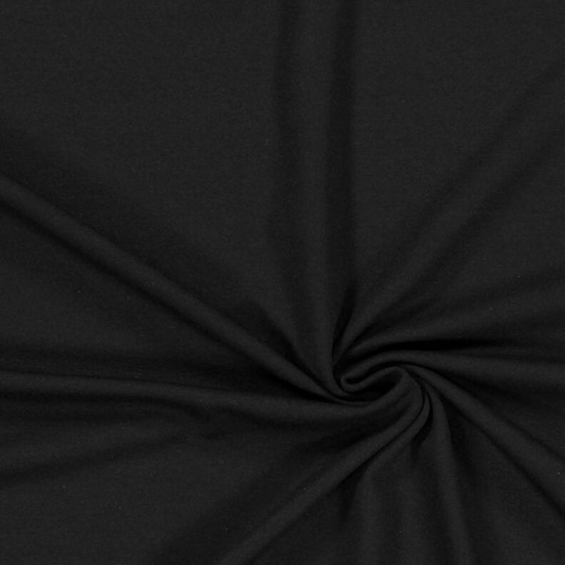 Medium Viscose Jersey – black,  image number 1