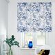 Decor Fabric Canvas opulent flowers 280 cm – royal blue/white,  thumbnail number 7
