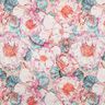 Cotton Satin Japanese Anamone | Nerida Hansen – pastel violet/aqua blue,  thumbnail number 1