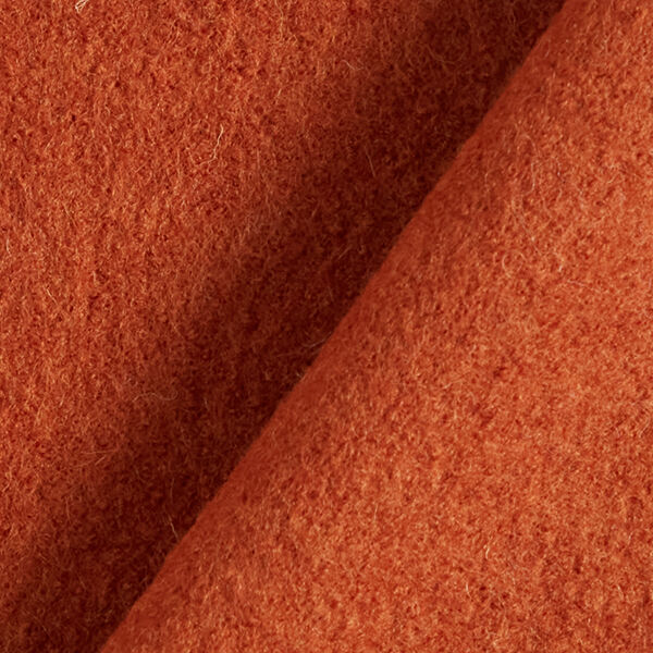 Fulled woollen loden – terracotta,  image number 3