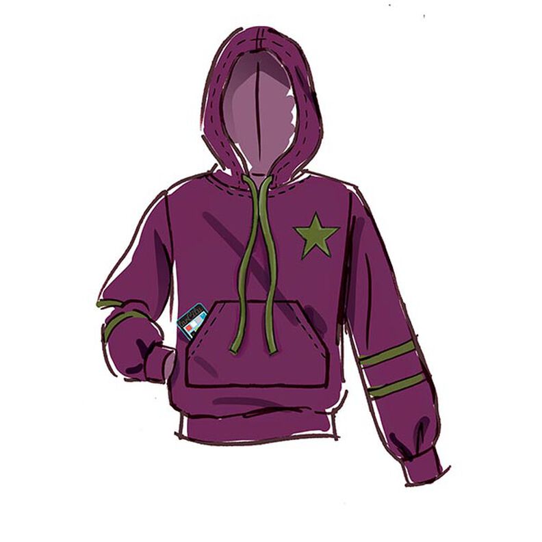 Hooded Top, McCall´s 8070 | S-L,  image number 3