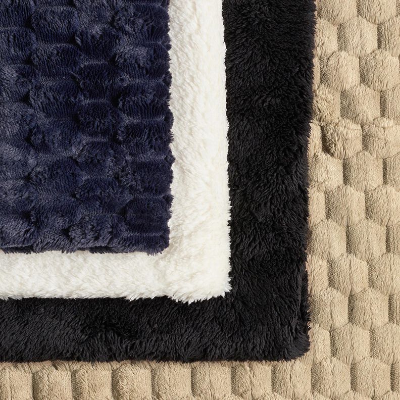 Faux Fur Plain plush – black, image number 4