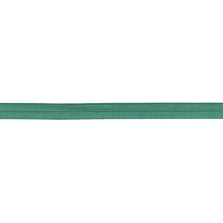 Elasticated Edging  shiny [15 mm] – juniper green, 