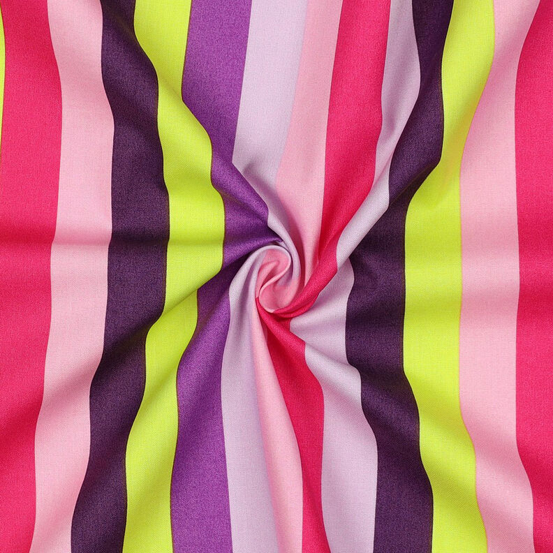 Cotton Poplin Summer Stripe | Nerida Hansen – lilac,  image number 4