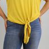 FRAU BILLE - casual knotted top with turn-up sleeves, Studio Schnittreif | XS - L,  thumbnail number 6