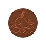 Whale Embellishment [ 23 mm ] – dark brown,  thumbnail number 1
