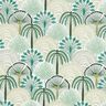 Decor Fabric Cotton Twill abstract palm fans – sage/ivory,  thumbnail number 1