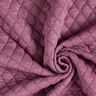 Quilted jersey diamonds – grape,  thumbnail number 3