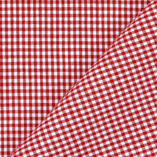 Cotton Vichy - 0,2 cm – chili,  image number 3