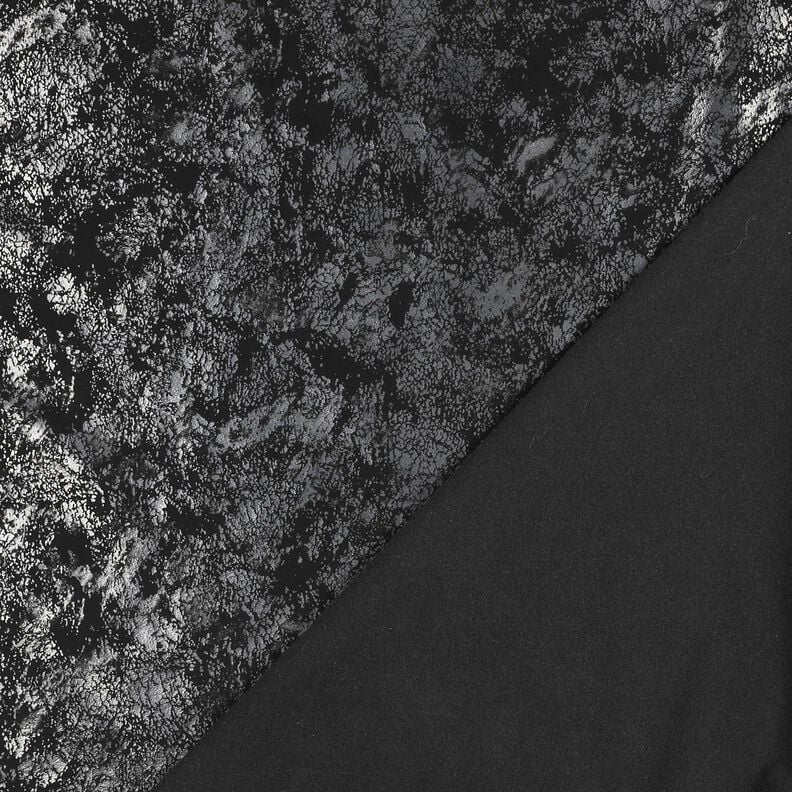 Imitation Leather spotted – black,  image number 4