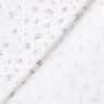 Double Gauze/Muslin romantic little flowers – white,  thumbnail number 4