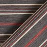 Cotton fabric irregular horizontal stripes – grey,  thumbnail number 4