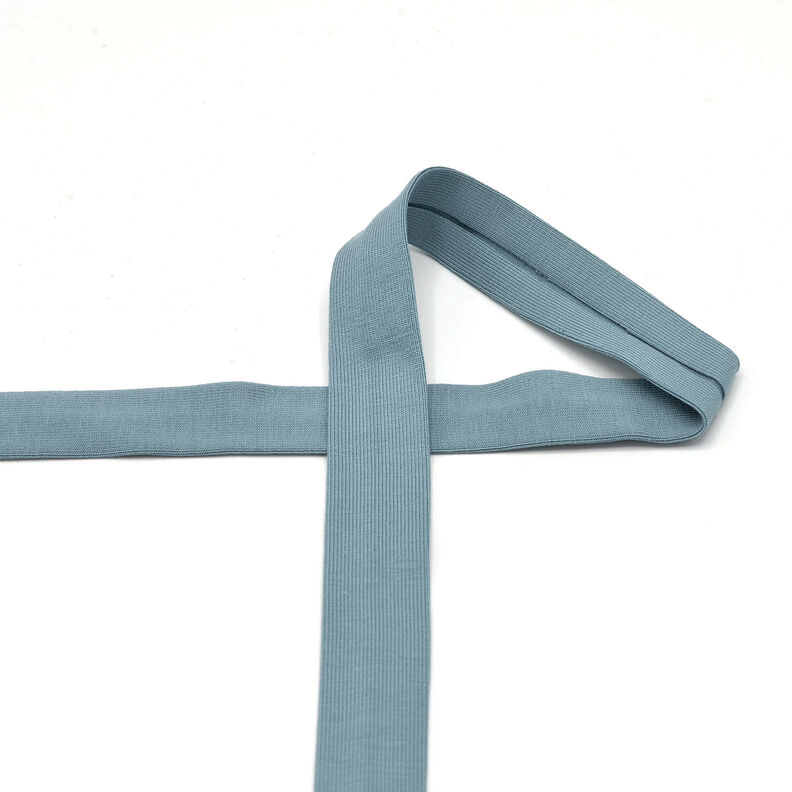 Bias binding Cotton Jersey [20 mm] – dove blue,  image number 2