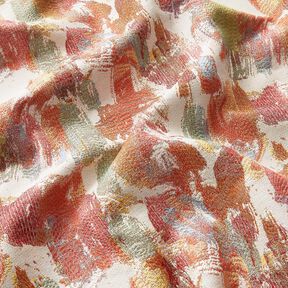 Decor Fabric Tapestry Fabric abstract art – light beige/pale berry, 