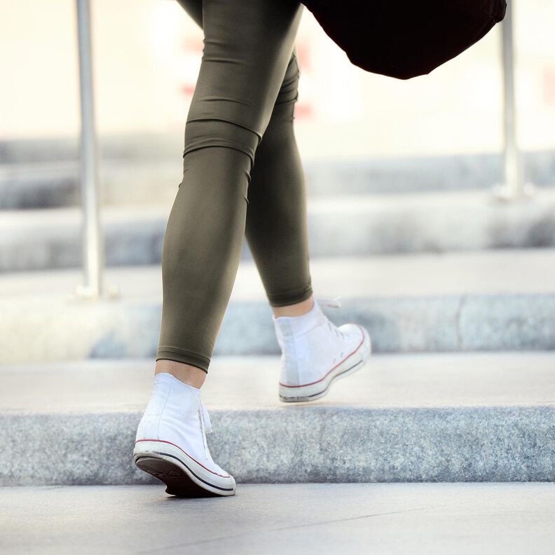 Imitation Leather with velour reverse  – dark pine,  image number 7