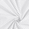 Cotton Poplin Little Dots – white/black,  thumbnail number 5