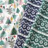 Cotton Poplin Norwegian pattern – fir green,  thumbnail number 5