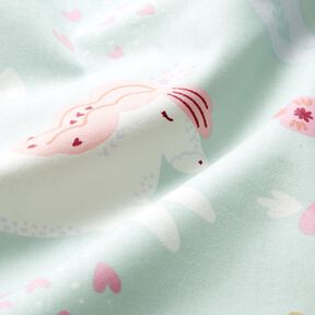 Poplin Unicorn – baby blue/light pink, 