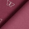 Baby Cord glittery butterflies – burgundy,  thumbnail number 4