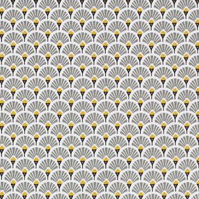 Coated Cotton Little Fans – grey, 