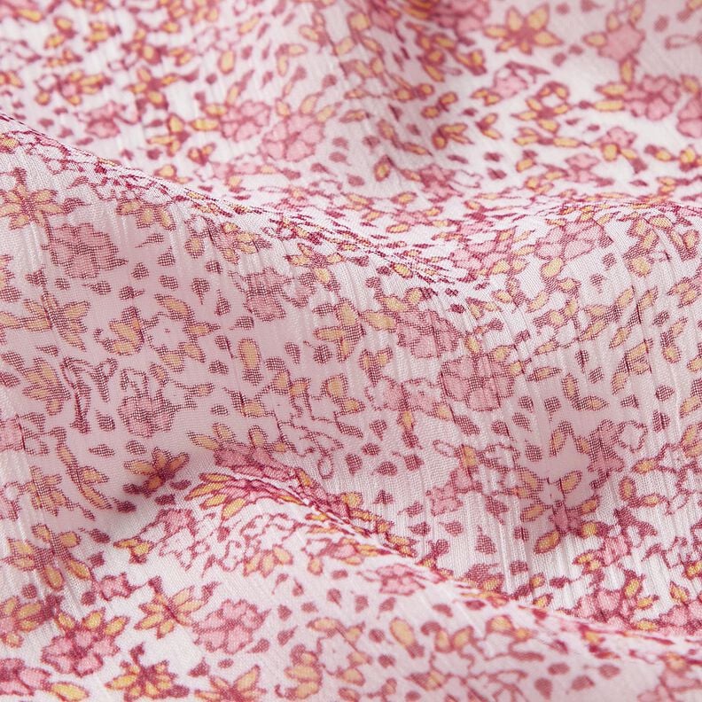 Millefleurs crepe chiffon – dusky pink,  image number 2